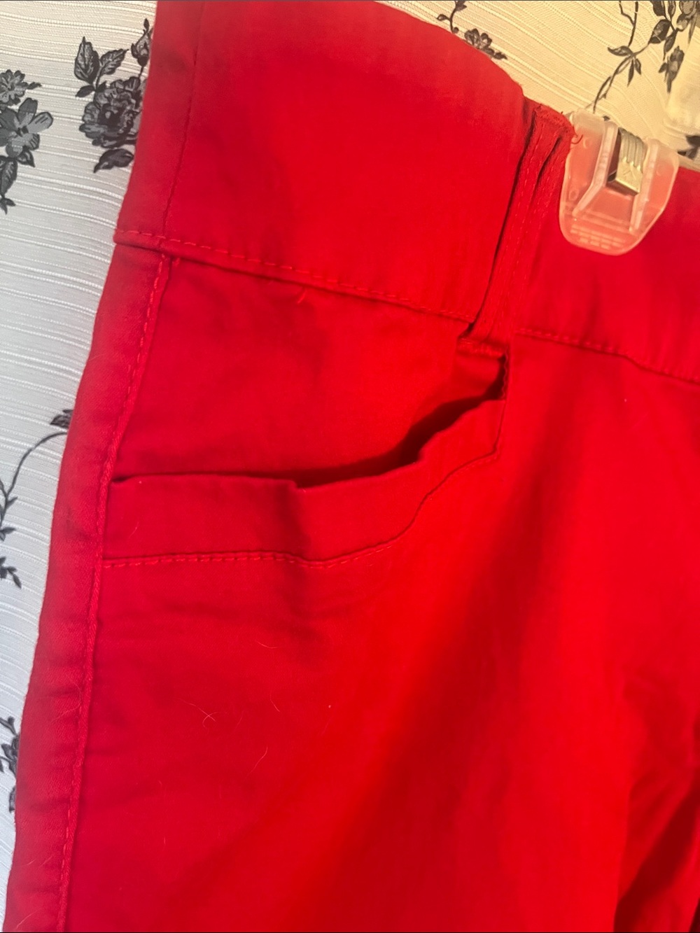 Torrid Bright Red Cuffed Shorts - Picture 3 of 6